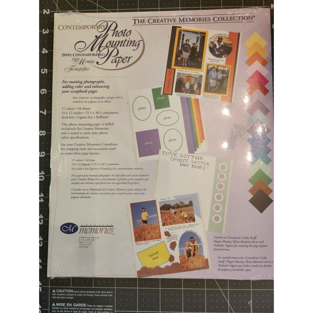 Creative Memories Contemporary Photo Mounting Paper B29